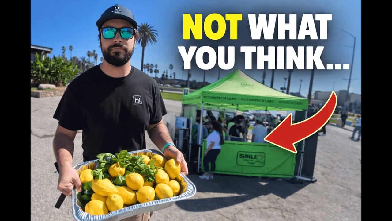 Watch Hashtek turn the BubbleTek into a refreshment station at Hall of Flowers