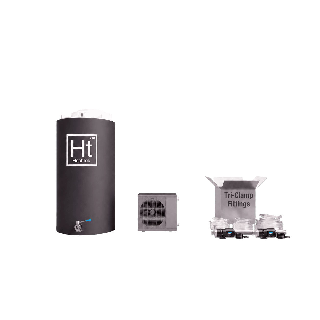 Craft Chill Kit – Configuration: 160 Gallon (1/2 HP Chiller, 110V)