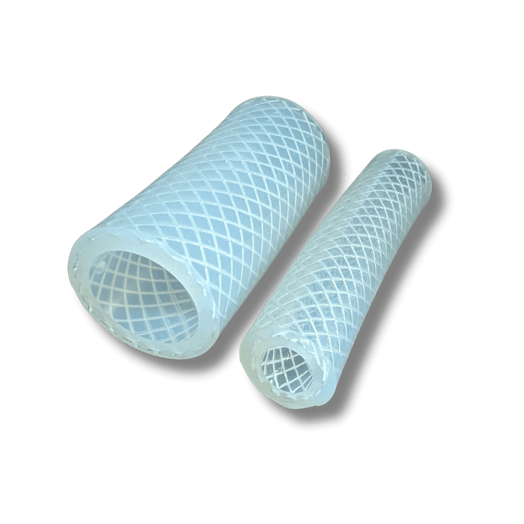 Bulk Braided Silicone Hose | 1/2" & 1" ID