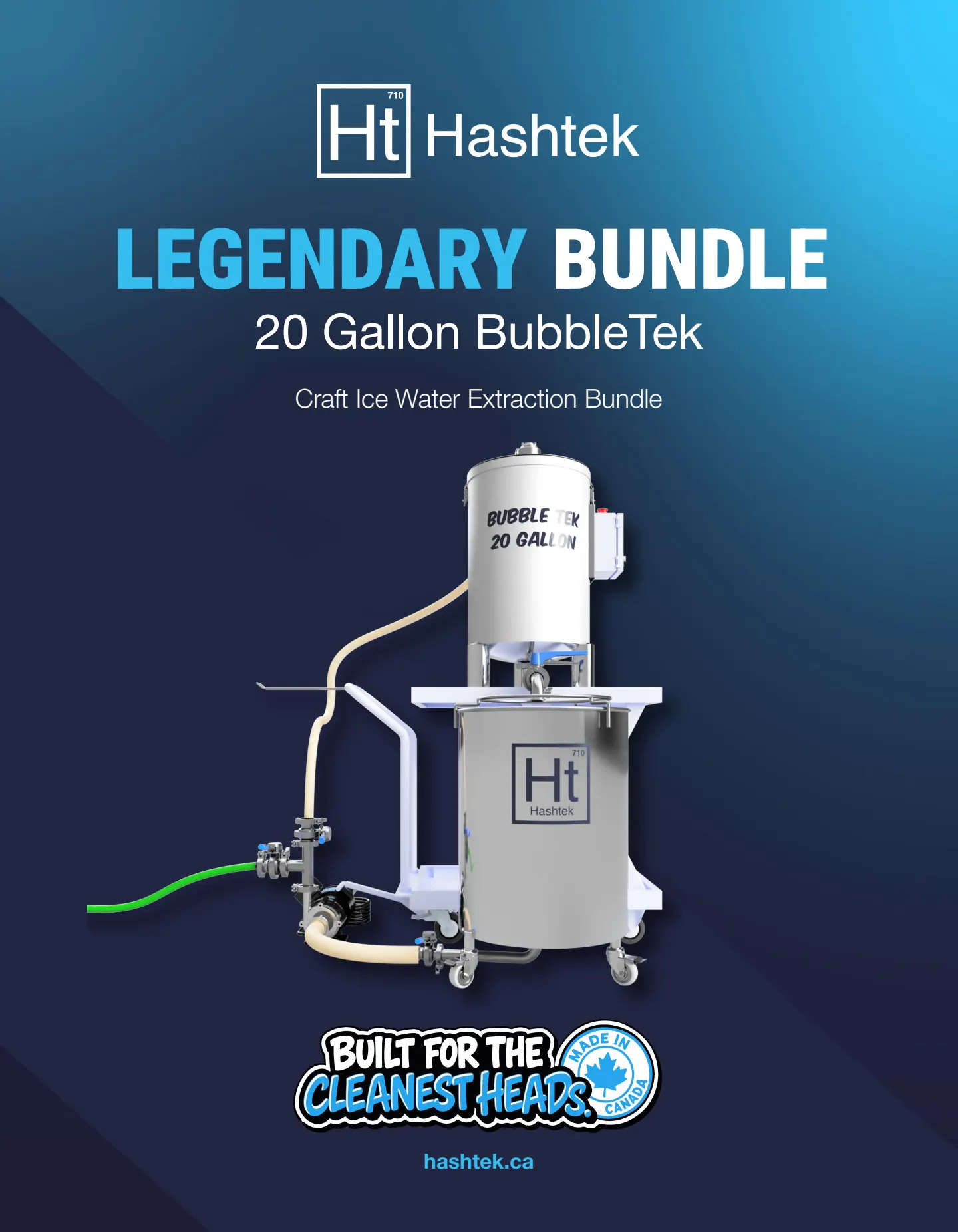 20 Gallon BubbleTek Legendary Bundle Spec Sheet (v1.0) — page 1 of 8