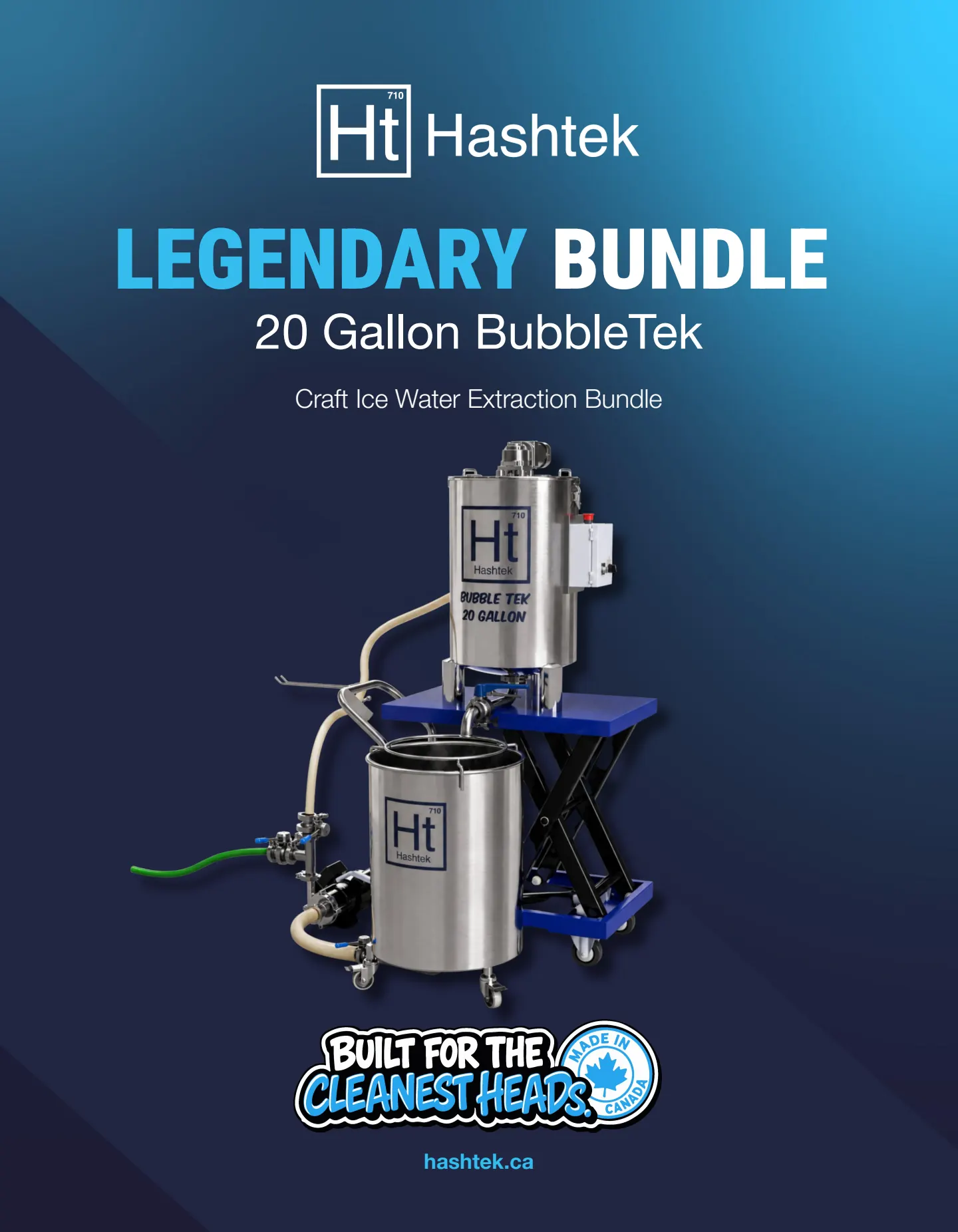 20 Gallon BubbleTek Legendary Bundle Spec Sheet (v1.1) — page 1 of 8