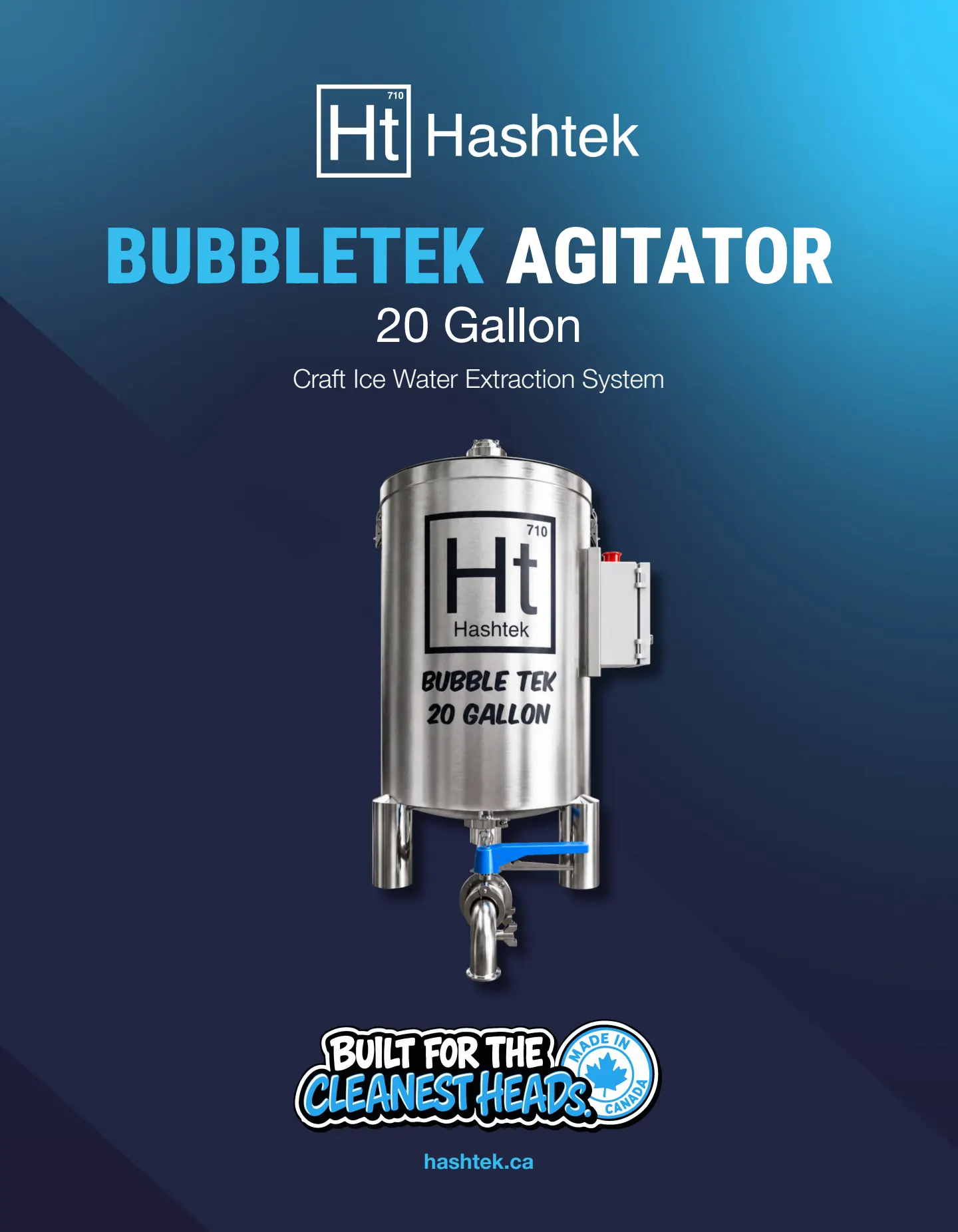 BubbleTek 20 Gallon Spec Sheet (v1.21) — page 1 of 8