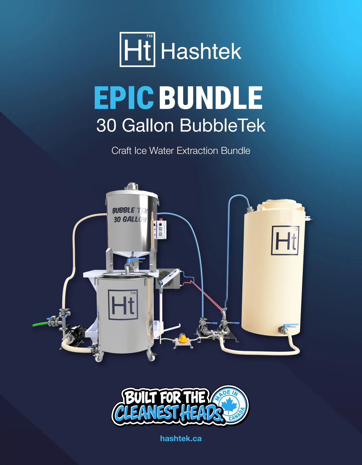 30 Gallon BubbleTek Epic Bundle Spec Sheet (v1.1) — page 1 of 8