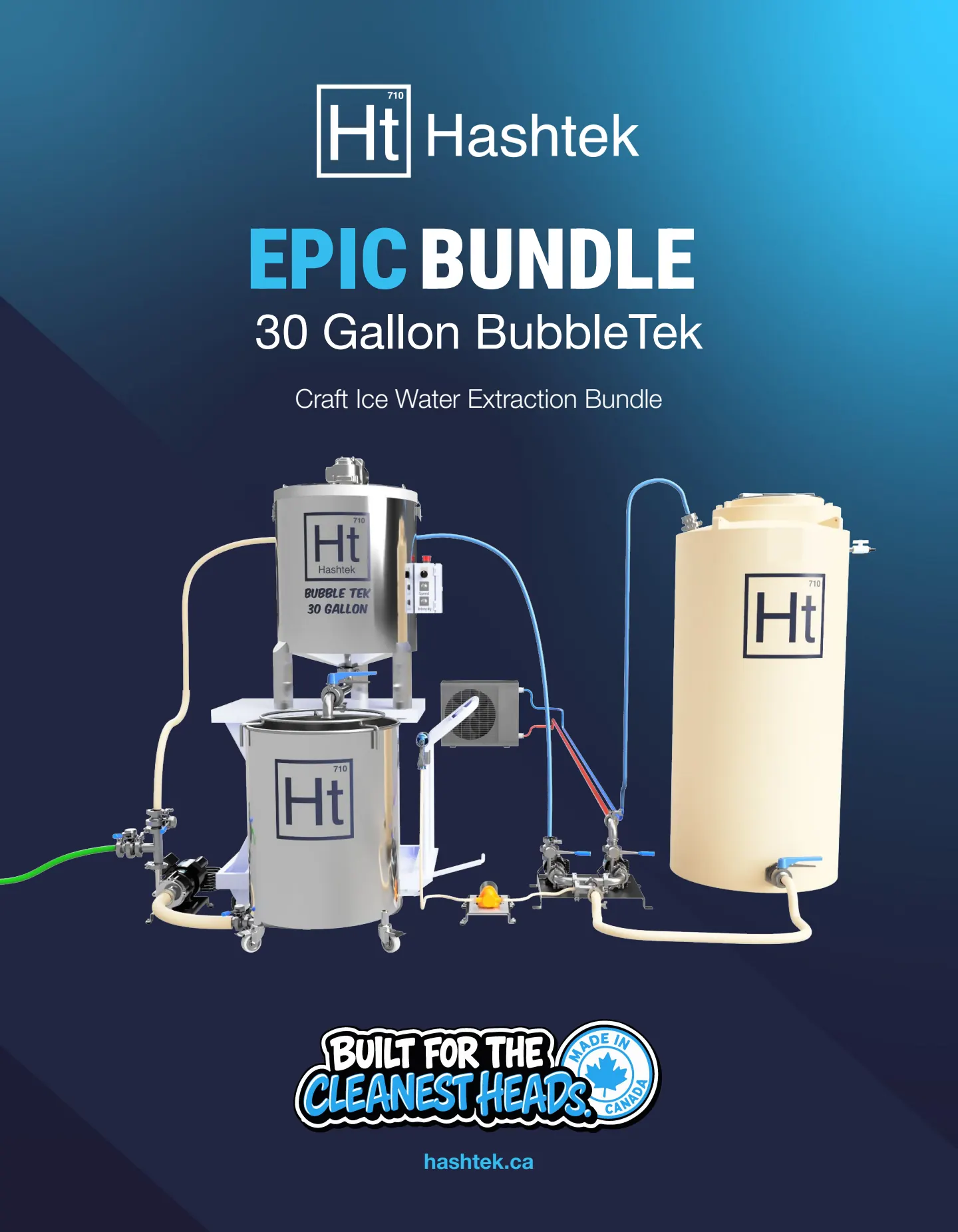 30 Gallon BubbleTek Epic Bundle Spec Sheet (v1.12) — page 1 of 8