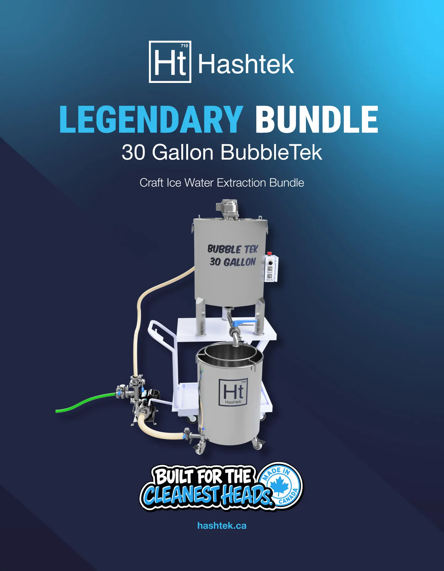 30 Gallon BubbleTek Legendary Bundle Spec Sheet (v1.0) — page 1 of 8