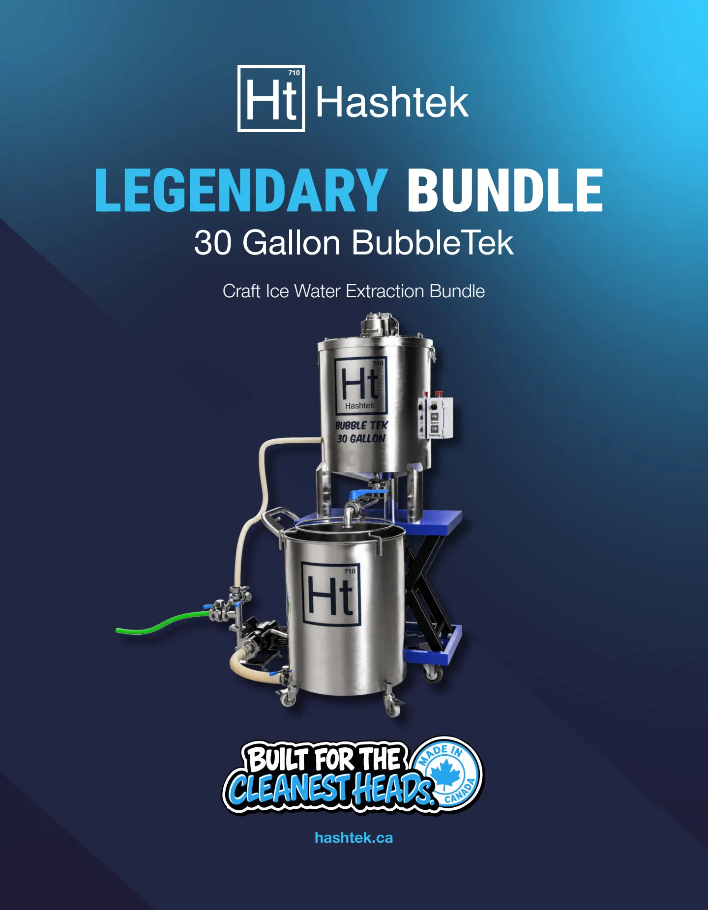 30 Gallon BubbleTek Legendary Bundle Spec Sheet (v1.1) — page 1 of 8