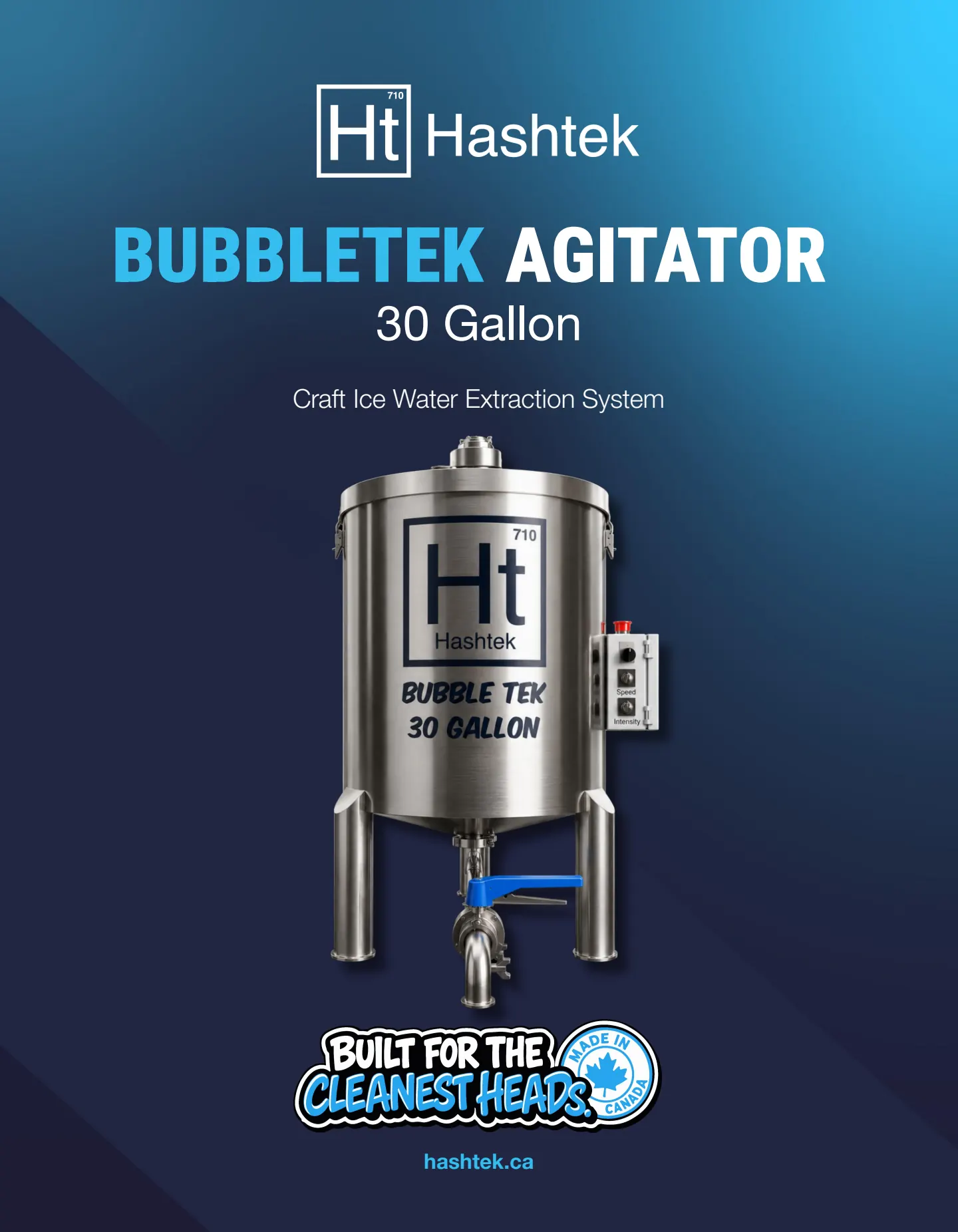 BubbleTek 30 Gallon Spec Sheet (v1.21) — page 1 of 8
