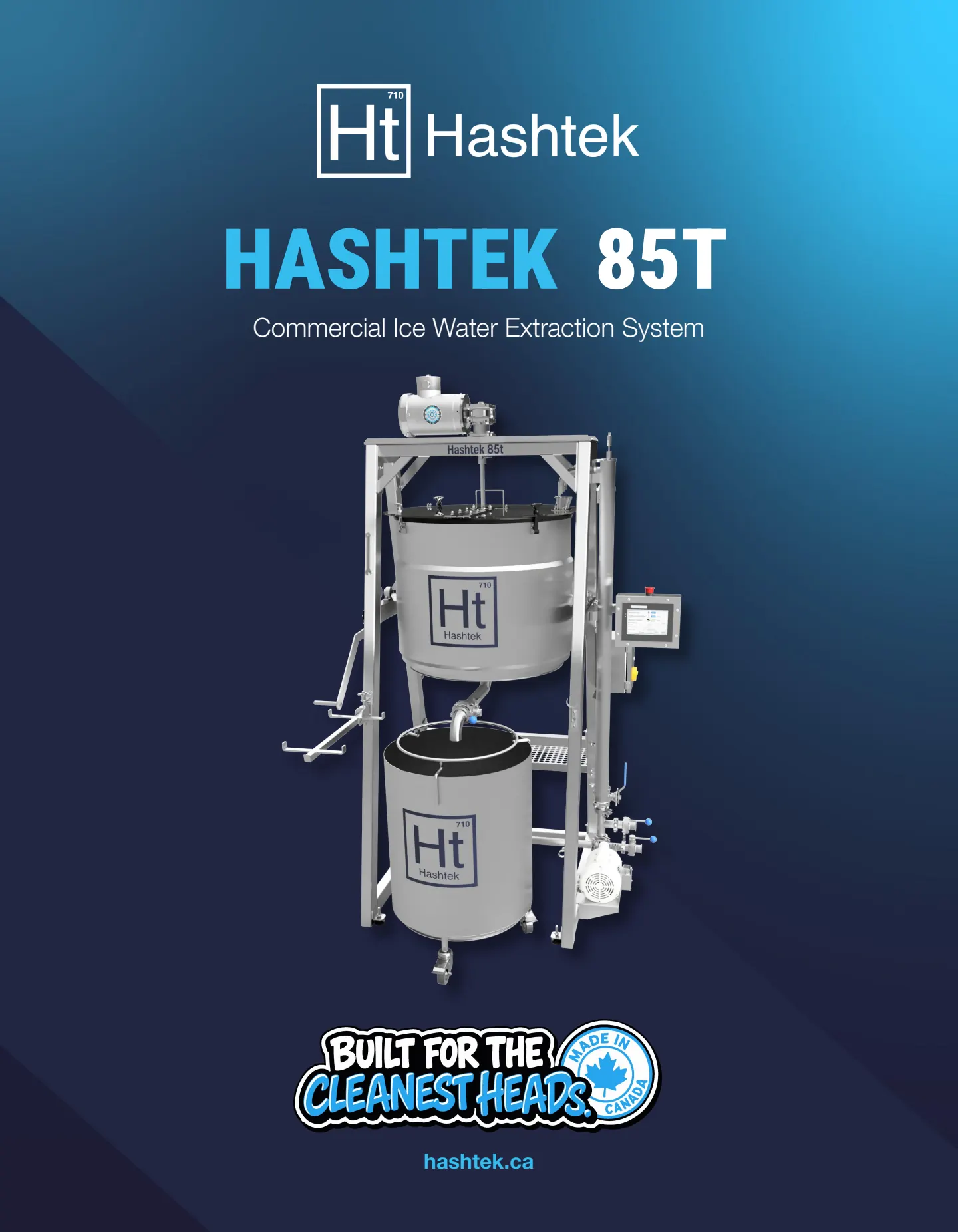 Hashtek 85T Spec Sheet (v1.12) — page 1 of 8