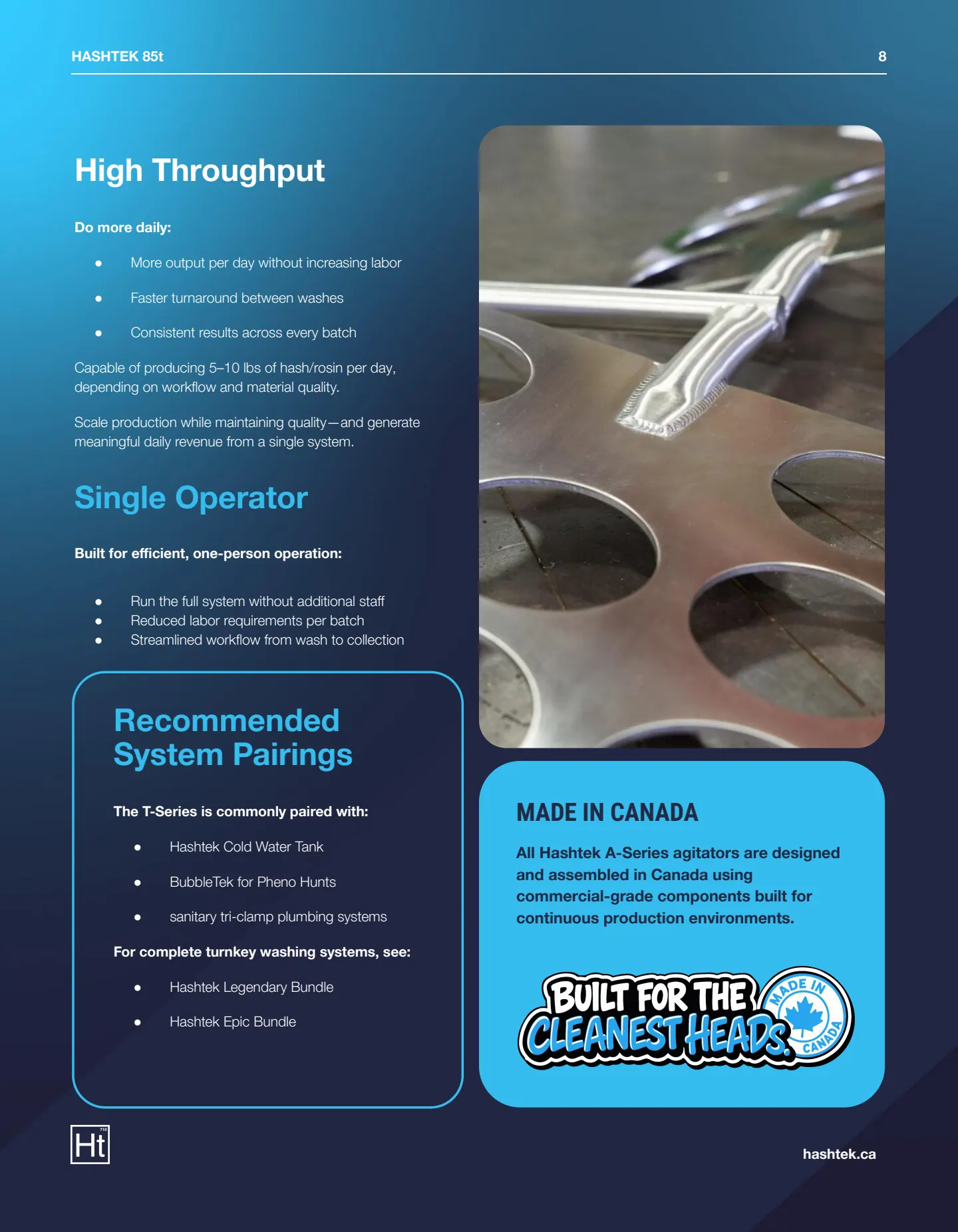 Hashtek 85T Spec Sheet (v1.12) — page 8 of 8
