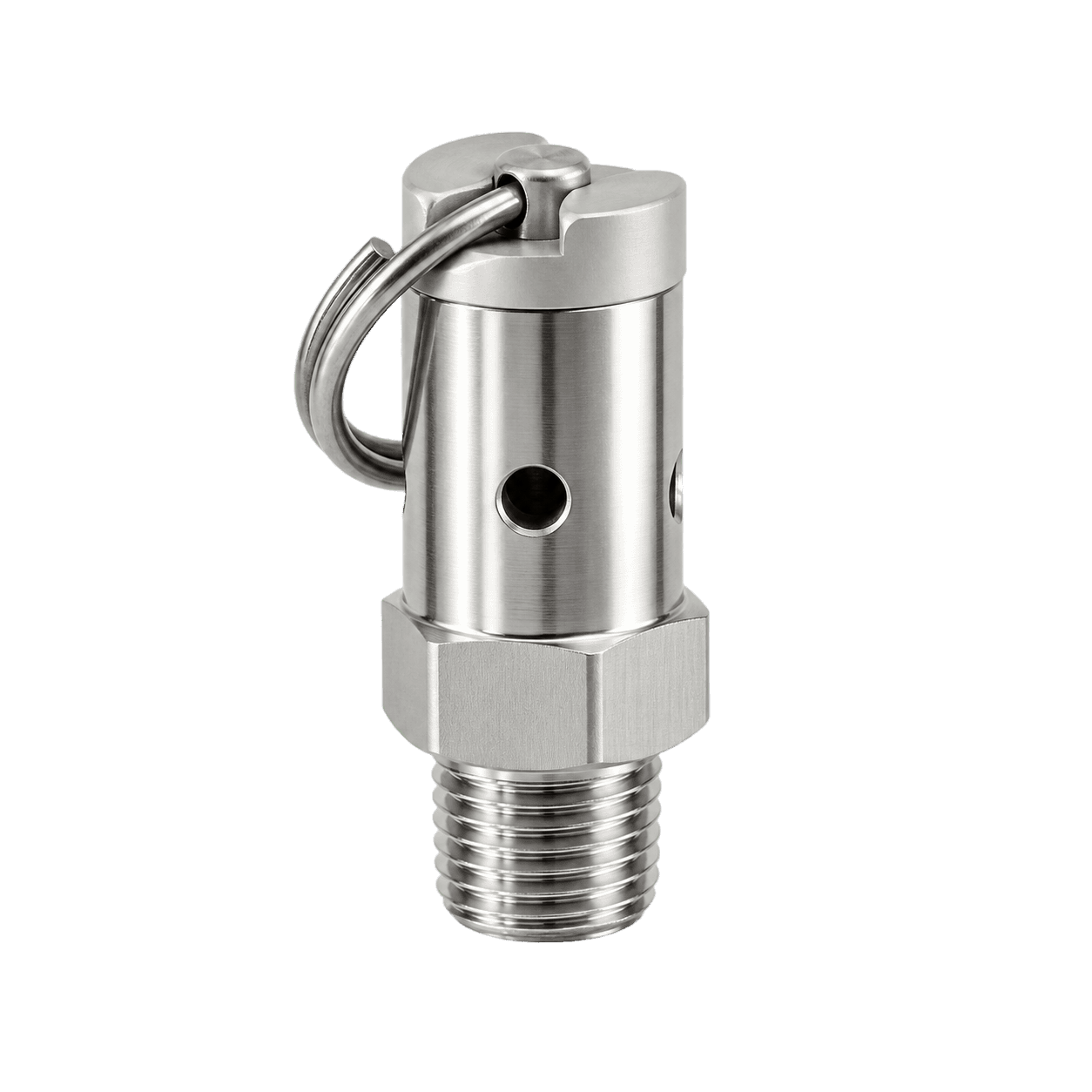 1/4" NPT Stainless Pressure Release Valve – 80–100 PSI