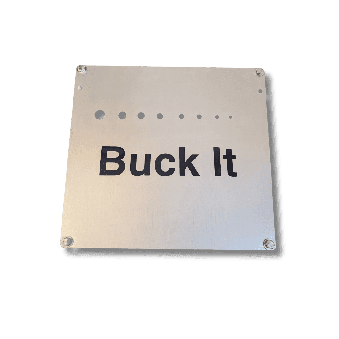 Buck It (De-Budding / Bucking Plate)
