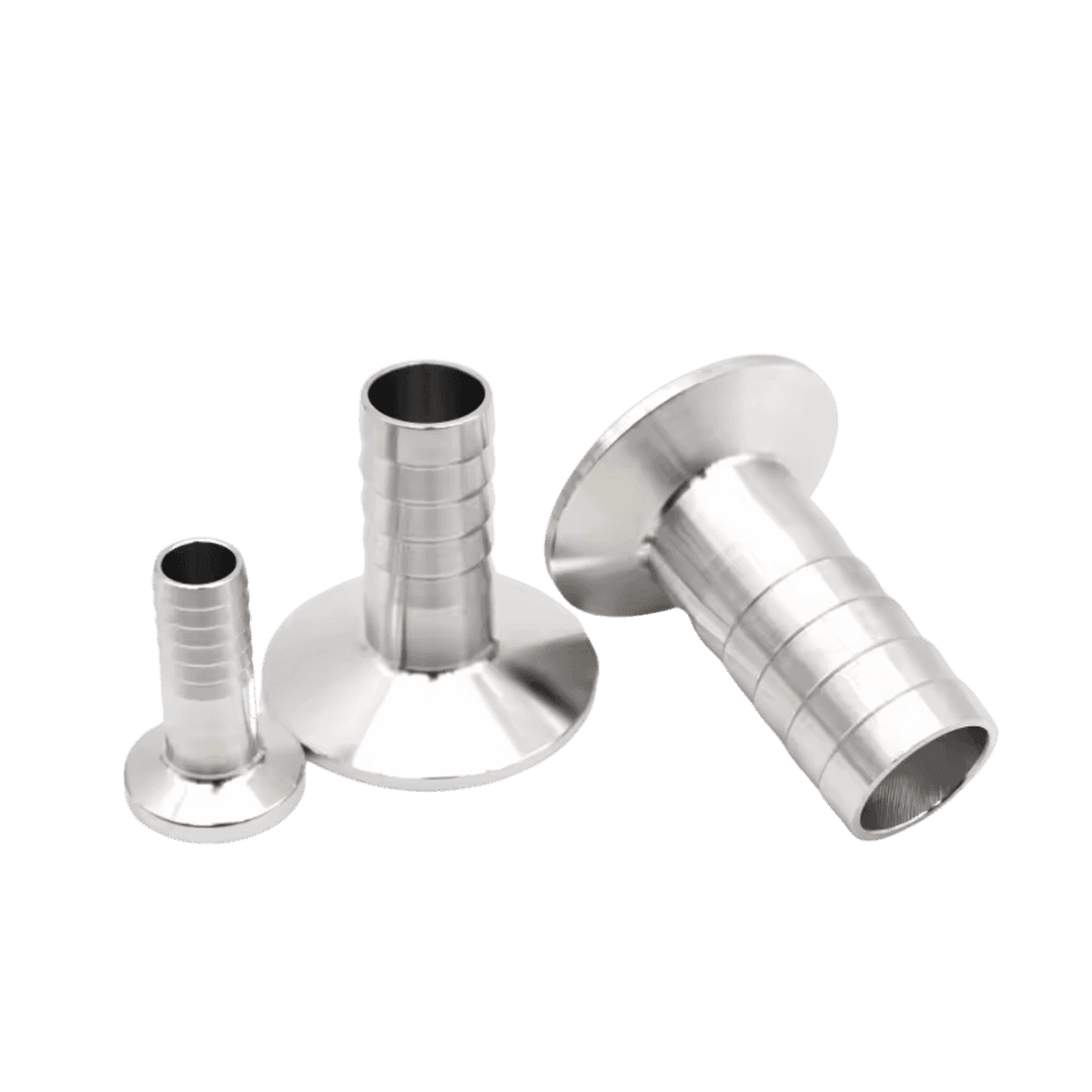 Tri Clamp to Barb Fitting – 1.5" TC Connection