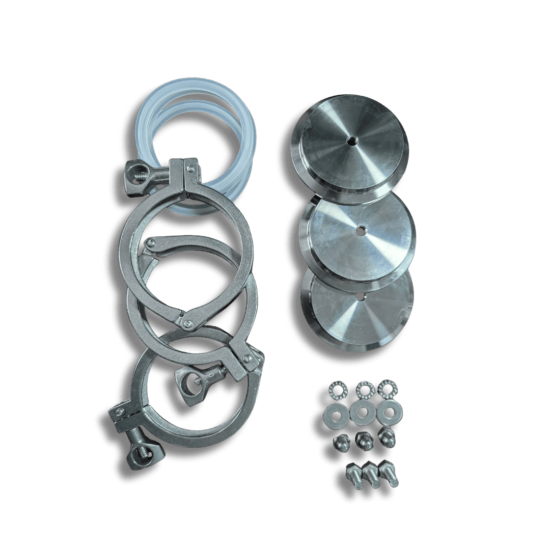 BubbleTek Mounting Feet — Secure Bolt-Down Kit for 20 & 30 Gallon Units