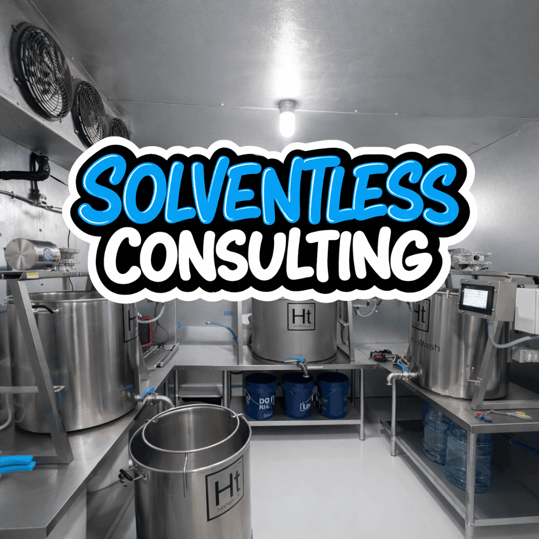In-Person Solventless Extraction Consulting Package