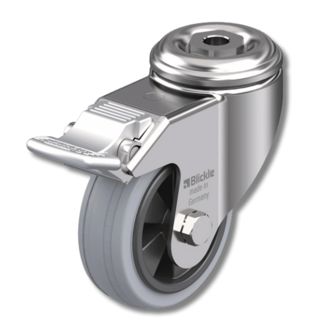 Hashtek Replacement Caster Wheels (Single Bolt Style)