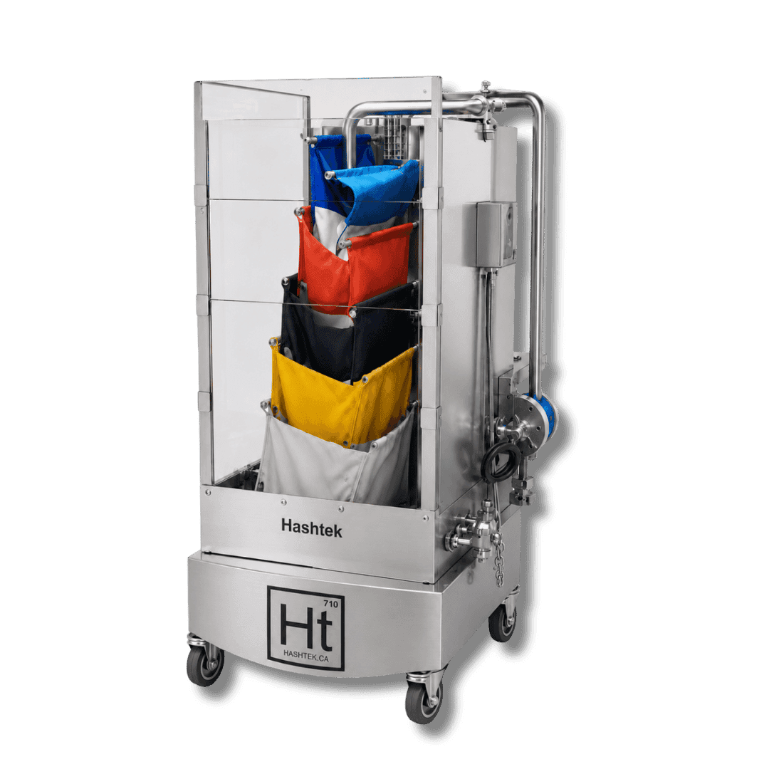 Hashtek Bag Shaker automated dewatering system