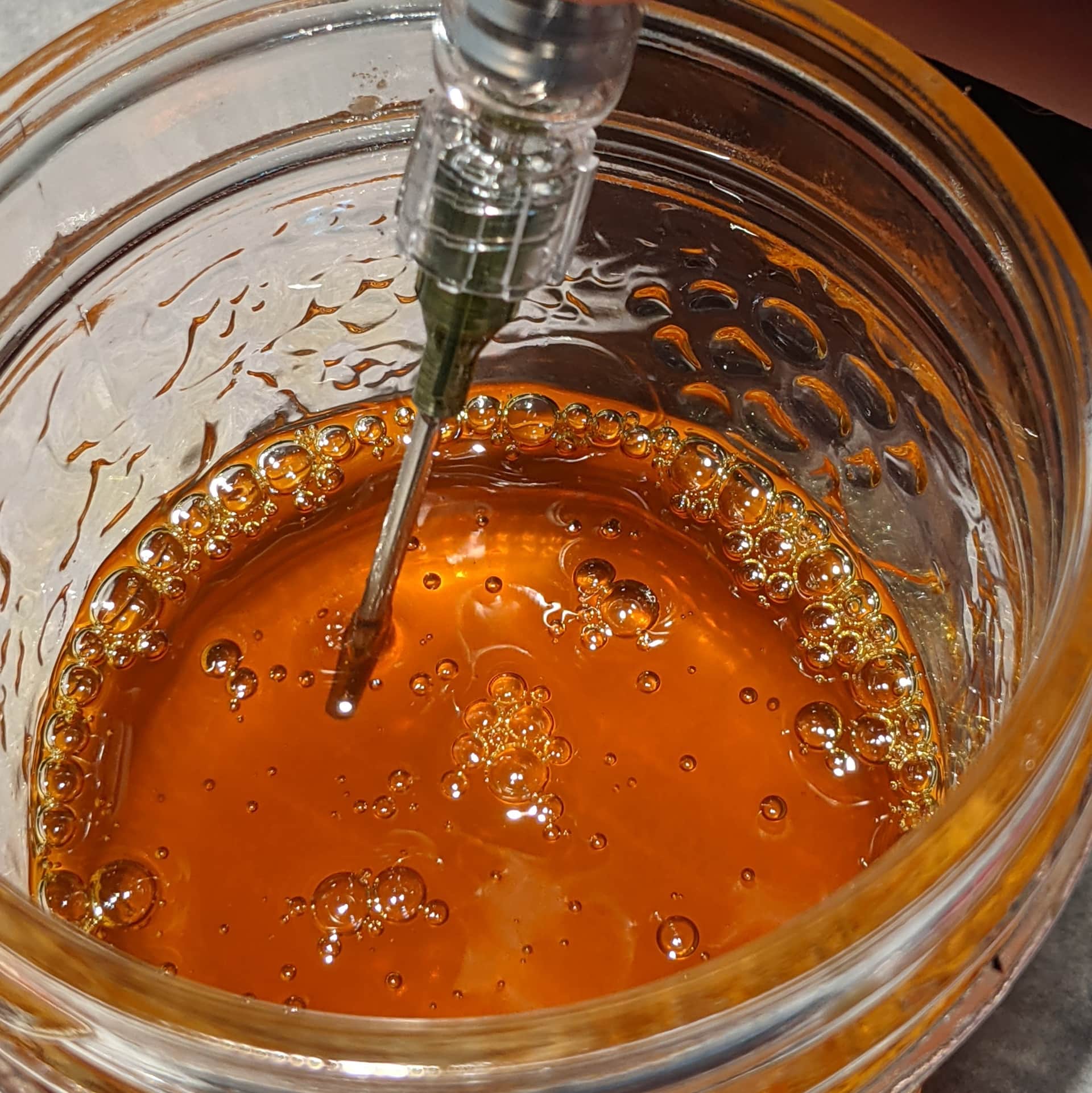 rosin cart syringe filling