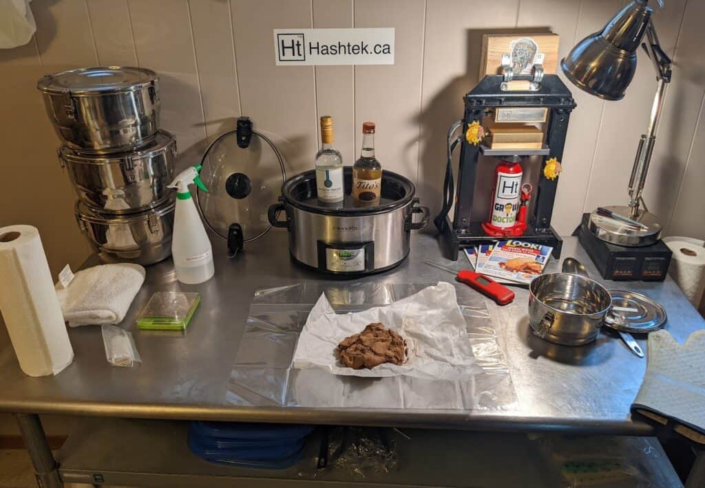 Malleable hash equipment setup