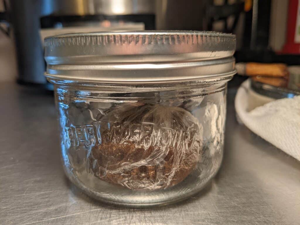 bubble hash curing