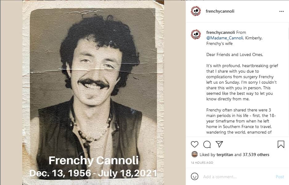 frenchy canolli