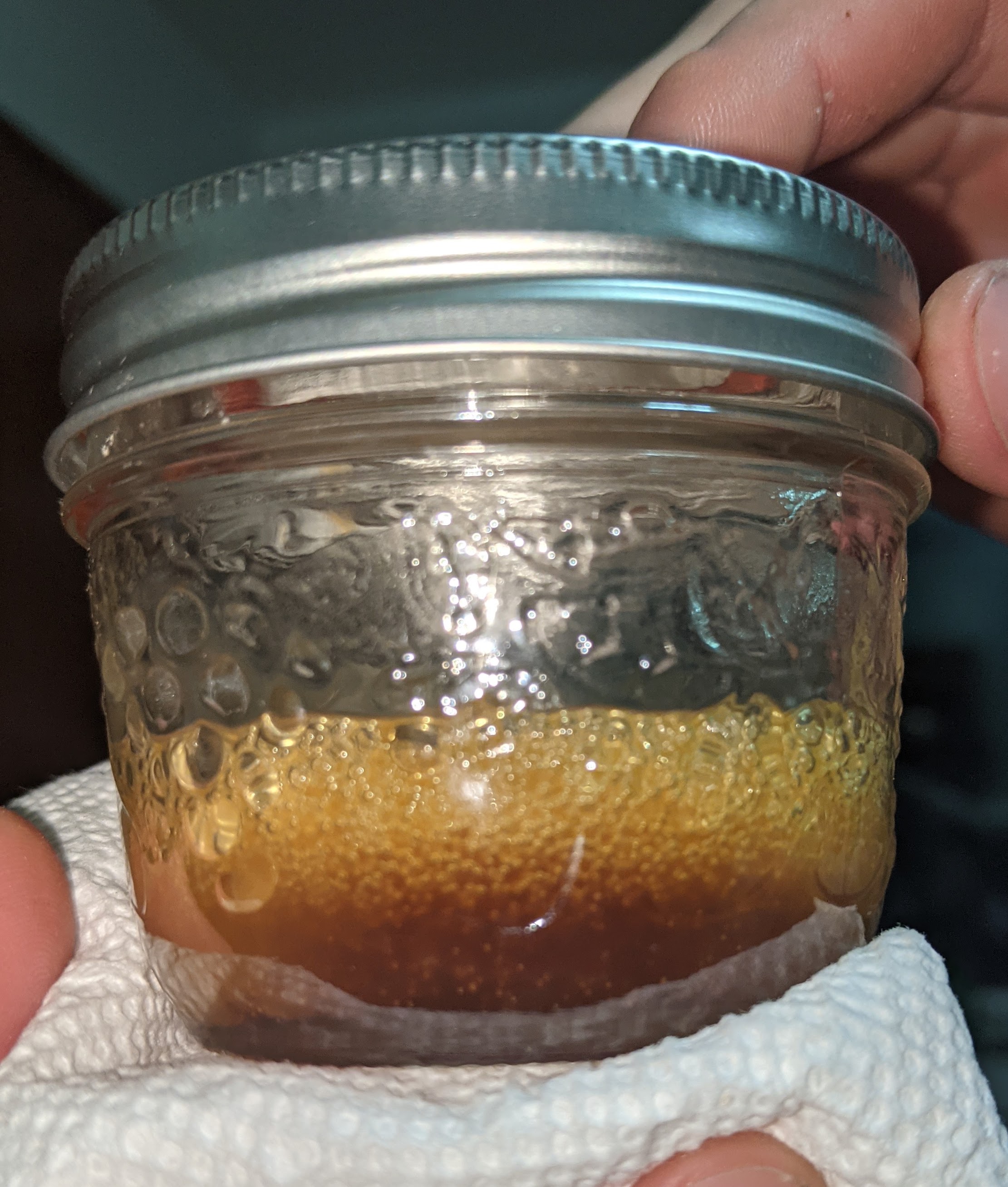 Rosin Decarb co2 bubbles